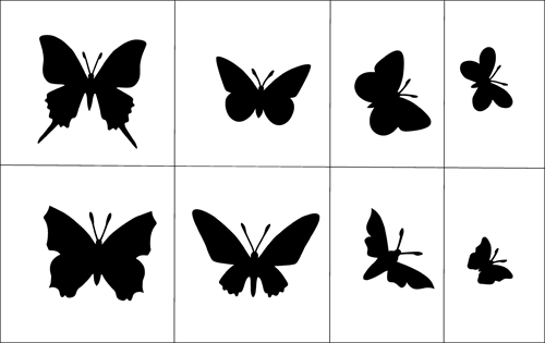 Как сделать бабочки из бумаги на стену своими руками: инструкция и трафареты