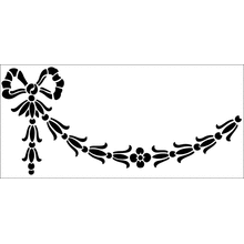 Пример трафарета Бордюр Адам 2