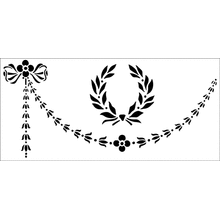 Пример трафарета Бордюр Адам 3