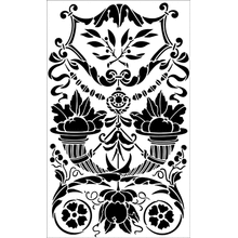 Пример трафарета Панель Адам 1