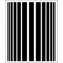 Пример трафарета Часть гладкой колонны