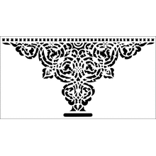 Пример трафарета Арка Алабамы