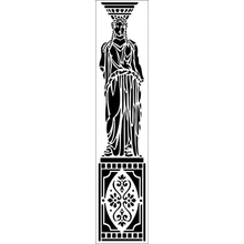 Пример трафарета Колонна венеры