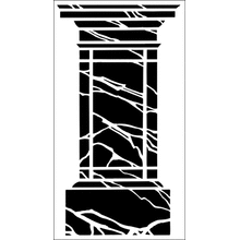 Пример трафарета Пилястра 1