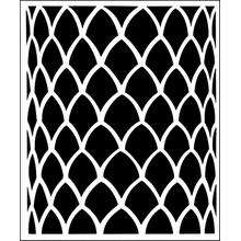 Пример трафарета Часть ячеистой колонны