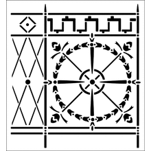 Пример трафарета Рейлинг 2