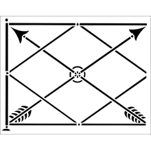 Пример трафарета Рейлинг 3