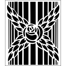 Пример трафарета Гирлянда 4