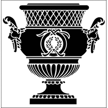 Пример трафарета Урна 3