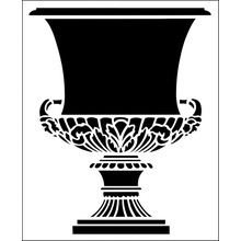 Пример трафарета Урна 7