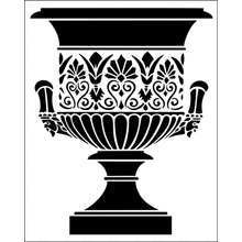 Пример трафарета Урна 8