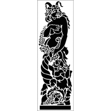 Пример трафарета Сатурналии 1