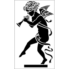 Пример трафарета Херувим 6