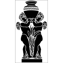 Пример трафарета Водолеи