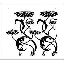 Пример трафарета Бордюр 59