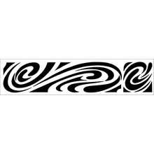 Пример трафарета Бордюр 182