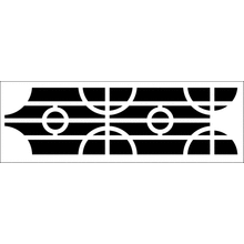 Пример трафарета Бордюр 184