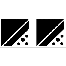 Пример трафарета Бордюр 189