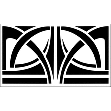 Пример трафарета Бордюр 200