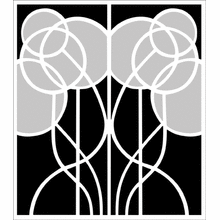 Пример трафарета Бордюр 201