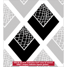 Пример трафарета Обои 63