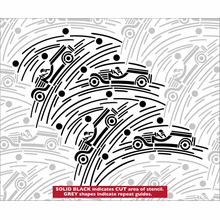 Пример трафарета Обои 65