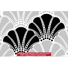 Пример трафарета Обои 70