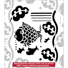 Пример трафарета Обои 72