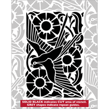 Пример трафарета Обои 76