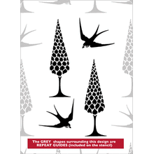 Пример трафарета Обои 79