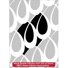 Пример трафарета Обои 80