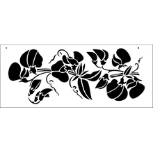 Пример трафарета Душистый горошек