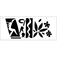 Пример трафарета Матисс 1