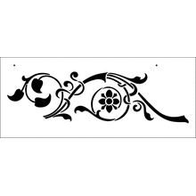 Пример трафарета Викторианский узор 1