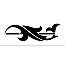 Пример трафарета Средние века 2