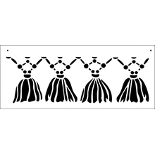 Пример трафарета Кисточки 2