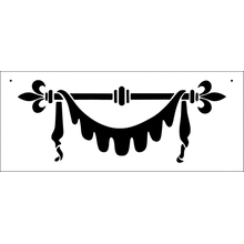 Пример трафарета Занавес 2