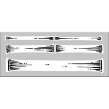 Пример трафарета Бамбук 2