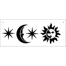 Пример трафарета Небеса 2