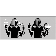 Пример трафарета Египет 4