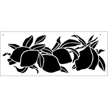 Пример трафарета Лимоны