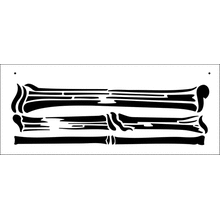 Пример трафарета Бамбук 4