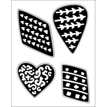 Пример трафарета Печенья 1