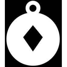 Пример трафарета Бубна