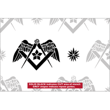 Пример трафарета Обои Архимед