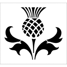 Пример трафарета Чертополох 4