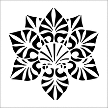 Пример трафарета Ажурный узор