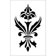 Пример трафарета Средневековая весна 2