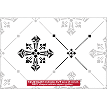 Пример трафарета Реформаторские обои