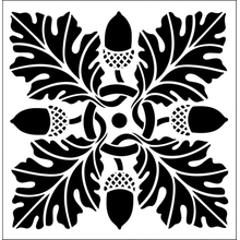 Пример трафарета Плитка 31